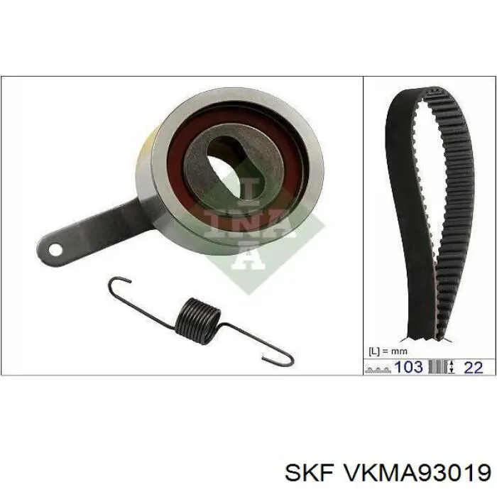 Комплект ГРМ VKMA93019 SKF