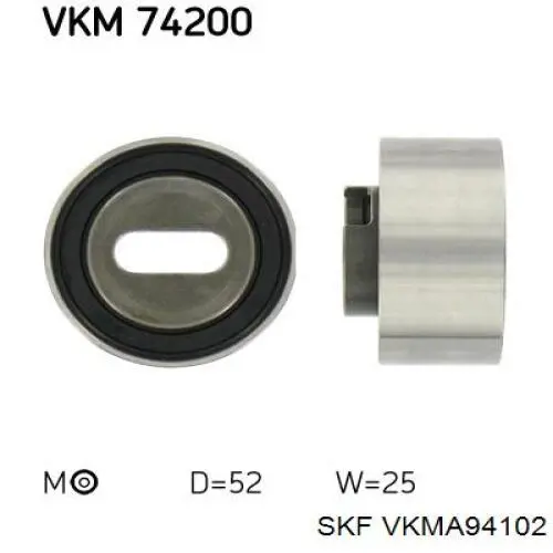 VKMA94102 SKF комплект грм