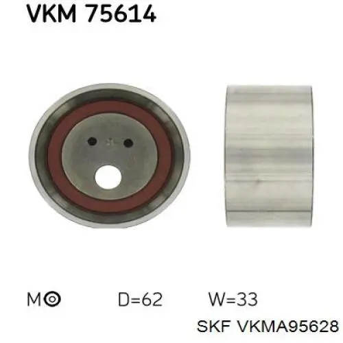 VKMA95628 SKF комплект грм