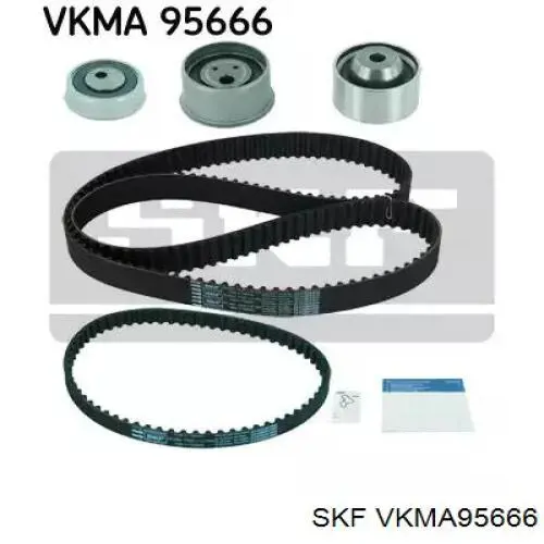 Ремінь ГРМ, комплект VKMA95666 SKF