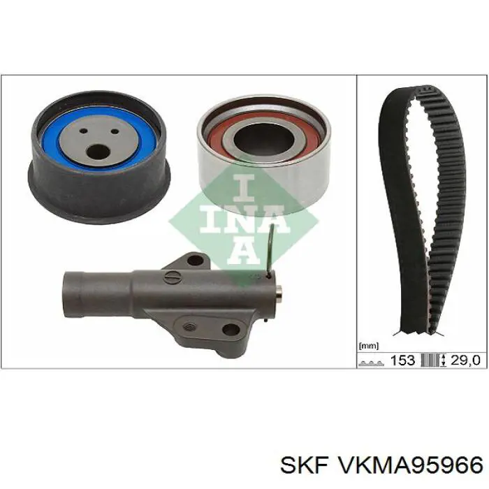 Комплект ГРМ SKF VKMA95966 ціна, від 180.80 USD