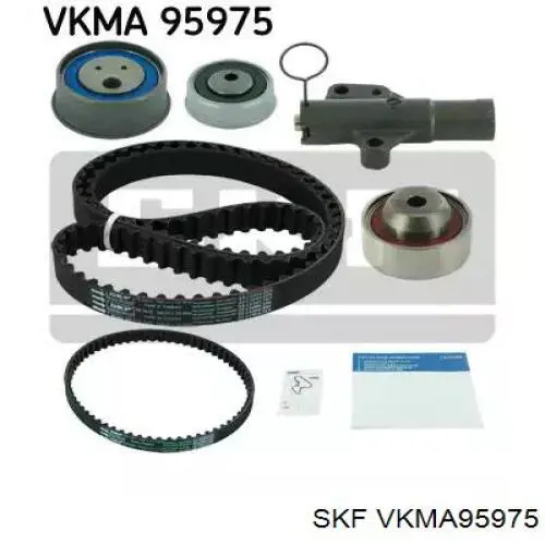 Ремінь ГРМ, комплект VKMA95975 SKF