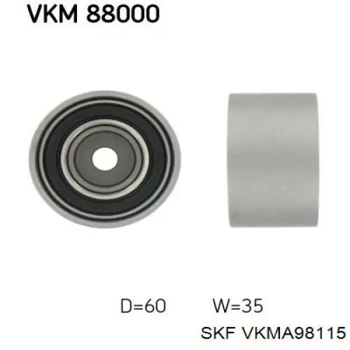 Комплект ГРМ VKMA98115 SKF