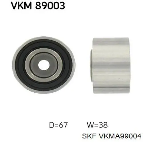 Купити VKMA99004 SKF ГРМ ремень