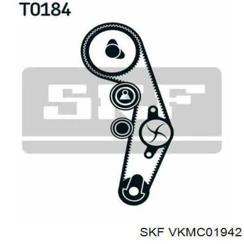 Купити VKMC01942 SKF ГРМ ремень
