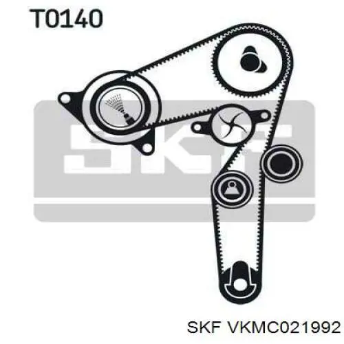 VKMC021992 SKF комплект грм