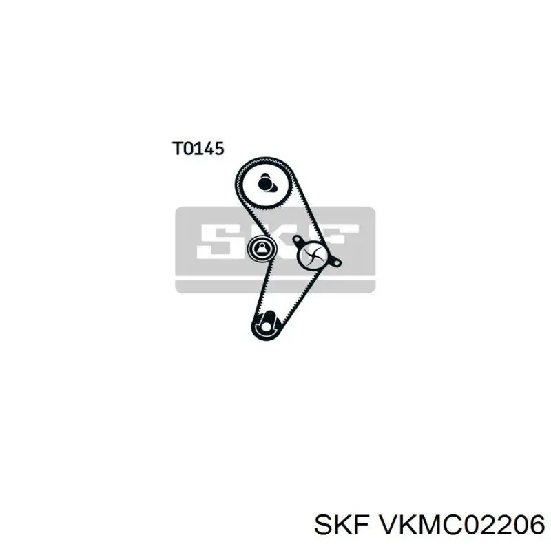VKMC02206 SKF комплект грм