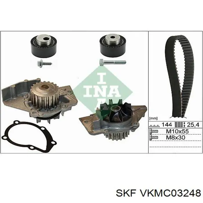 Купити VKMC03248 SKF ГРМ ремень