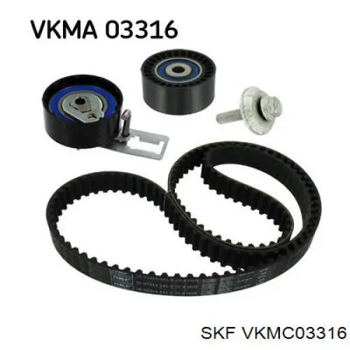 VKMC03316 SKF комплект грм