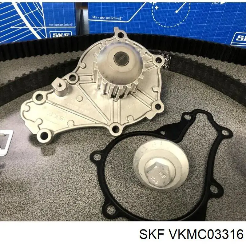 Комплект ГРМ SKF VKMC03316 ціна, від 108.51 USD