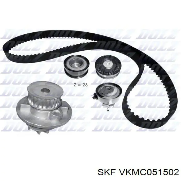 VKMC051502 SKF комплект грм