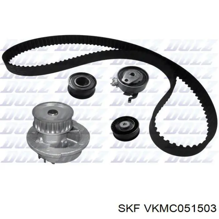 Комплект ГРМ SKF VKMC051503 ціна, від 90.59 USD