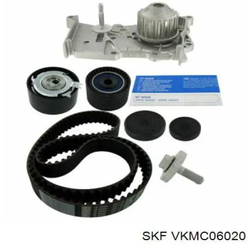 Комплект ГРМ SKF VKMC06020 ціна, від 100.24 USD