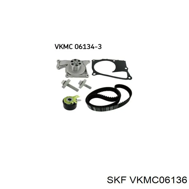 Купити VKMC06136 SKF ГРМ ремень
