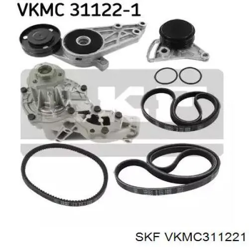Ремінь приводний, агрегатів, комплект SKF VKMC311221 ціна, від 164.70 USD