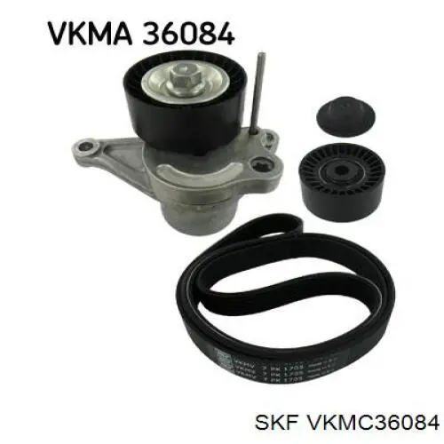 Купити 7PK1705WP1 Continental/Siemens Ремінь приводний, агрегатів, комплект