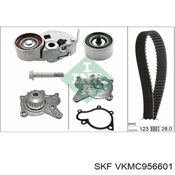VKMC956601 SKF комплект грм