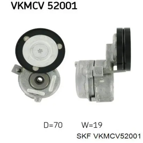 Купити VKMCV52001 SKF Натягувач приводного ременя