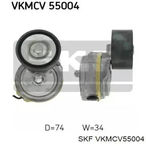 Купити VKMCV55004 SKF Натягувач приводного ременя