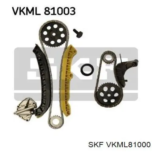 Купити VKML81000 SKF Комплект ланцюга ГРМ
