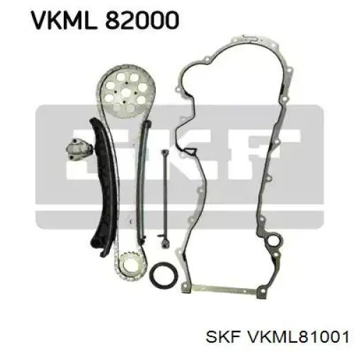 Комплект ланцюга ГРМ VKML81001 SKF