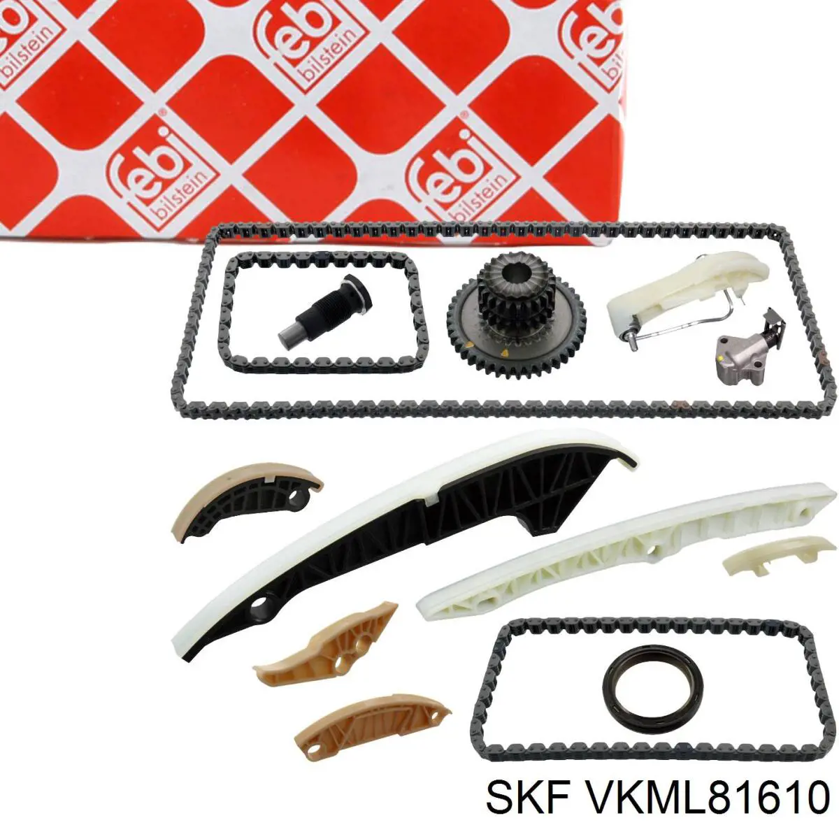 Ланцюг ГРМ, комплект SKF VKML81610 ціна, від 48.65 USD