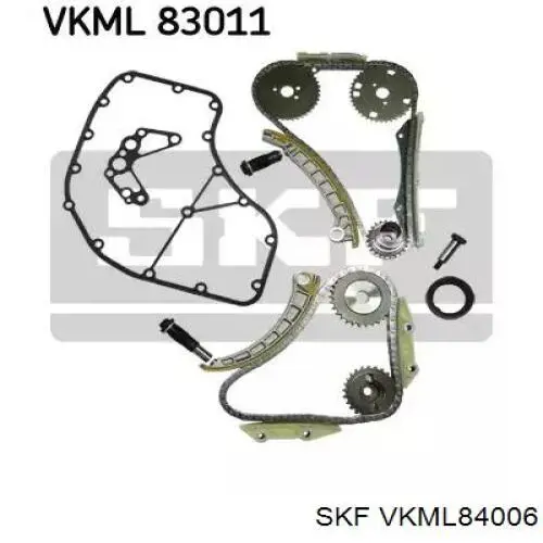 Комплект ланцюга ГРМ VKML84006 SKF