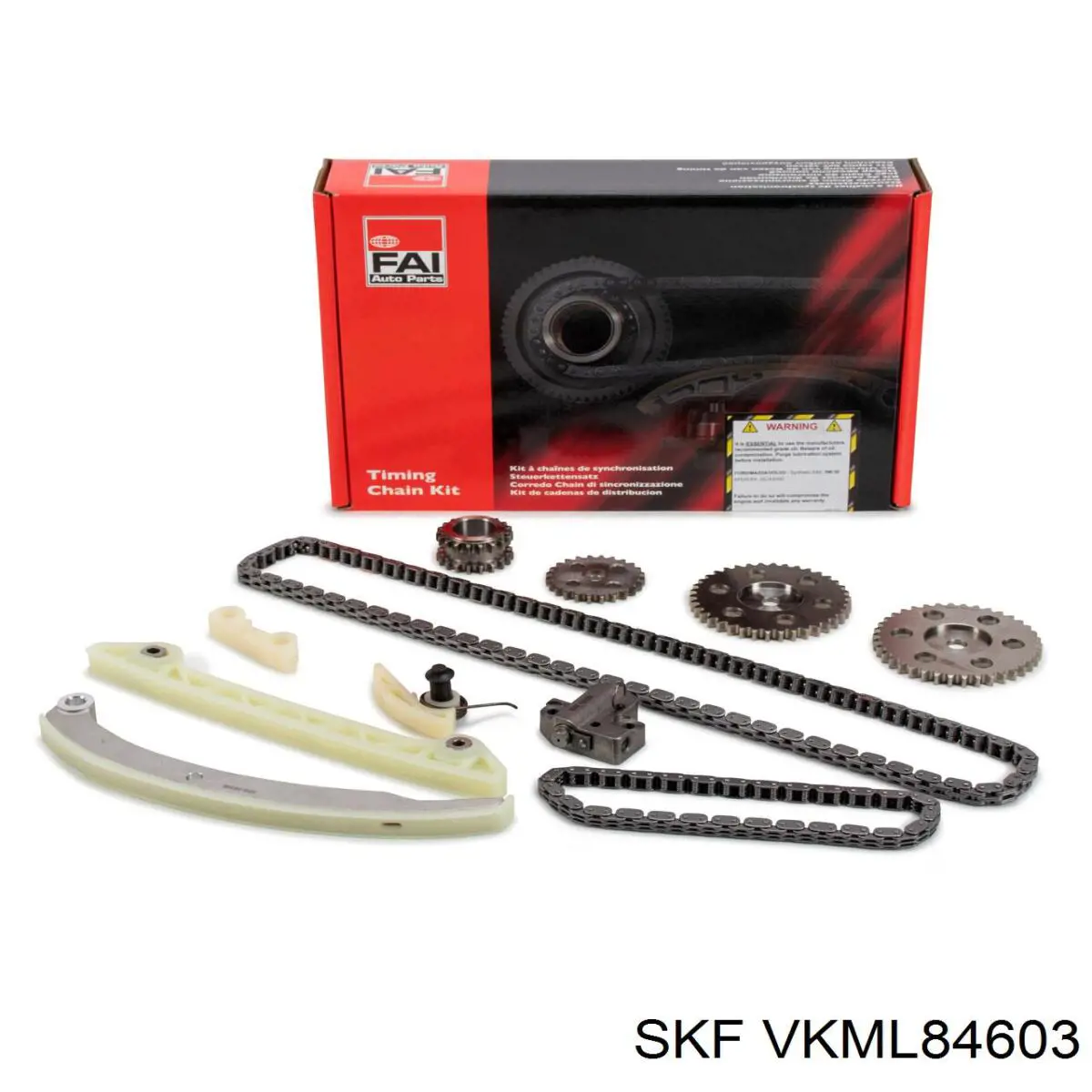VKML84603 SKF Ланцюг ГРМ, комплект, верхня
