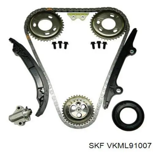 Ланцюг ГРМ, комплект SKF VKML91007