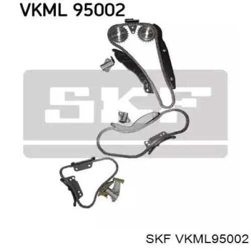 Ланцюг ГРМ, комплект SKF VKML95002 ціна, від 271.34 USD