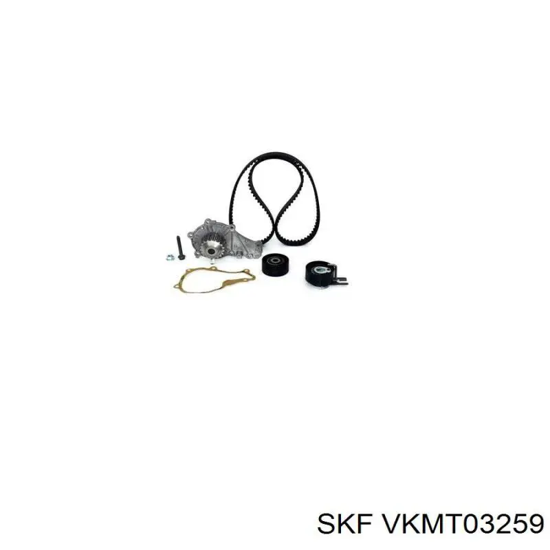 Зубчастий ремінь SKF VKMT03259 ціна, від 29.88 USD