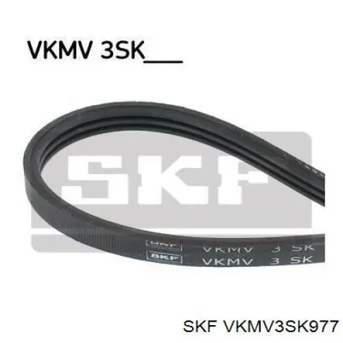 VKMV3SK977 SKF ремінь приводний, агрегатів