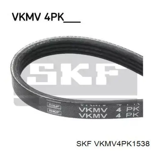 Клиновий ремінь SKF VKMV4PK1538 ціна, від 8.92 USD