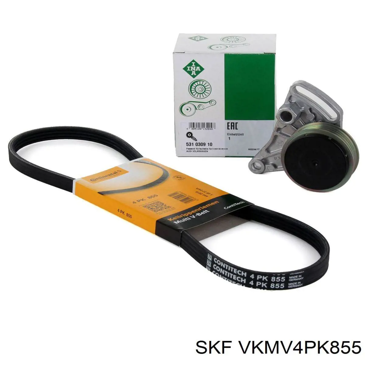 Купити VKMV4PK855 SKF Ремінь генератора