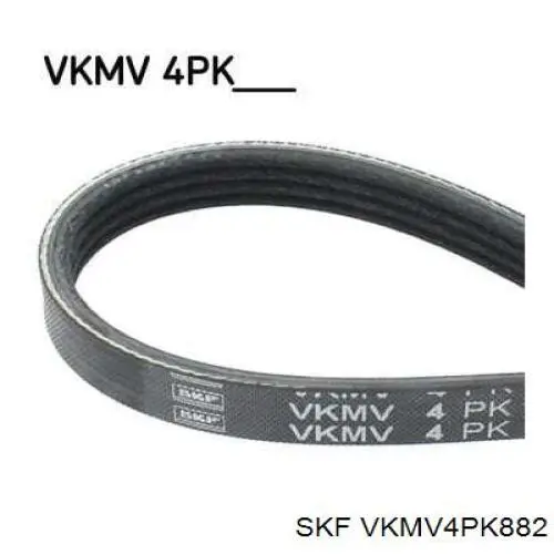 Ремінь приводний, агрегатів VKMV4PK882 SKF