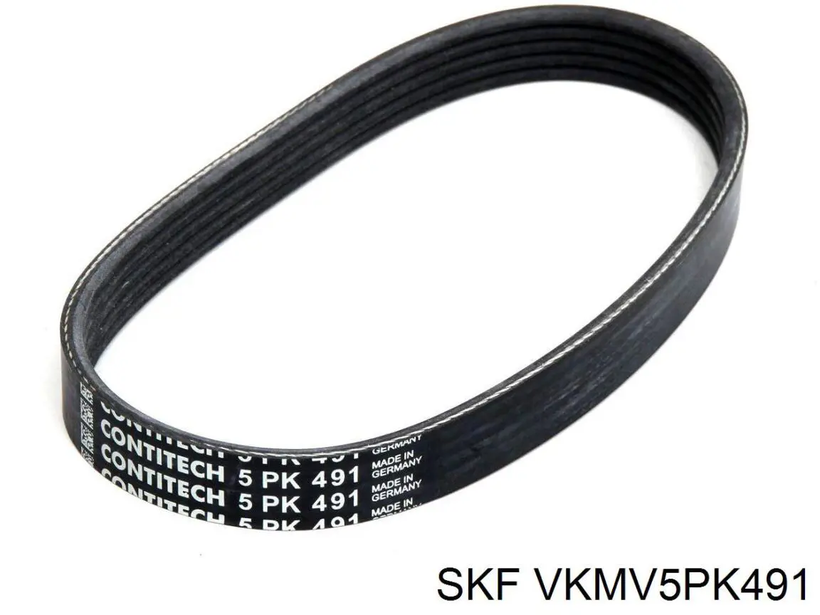 Купити VKMV5PK491 SKF Ремінь генератора
