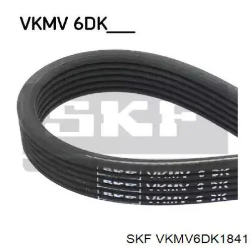 Клиновий ремінь SKF VKMV6DK1841 ціна, від 23.32 USD