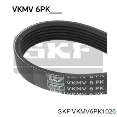 Ремінь приводний, агрегатів VKMV6PK1026 SKF