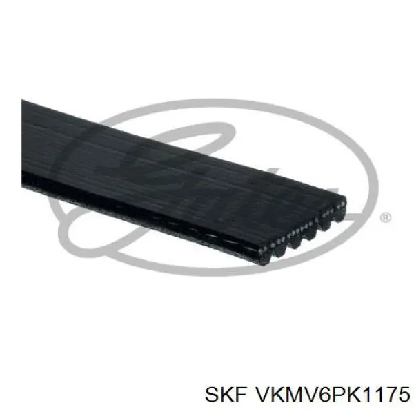 VKMV6PK1175 SKF ремінь приводний, агрегатів