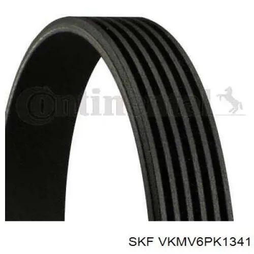 Ремінь генератора VKMV6PK1341 SKF