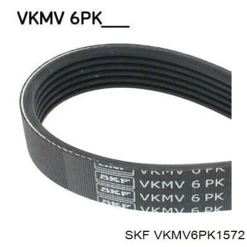 Купити VKMV6PK1572 SKF Ремінь генератора