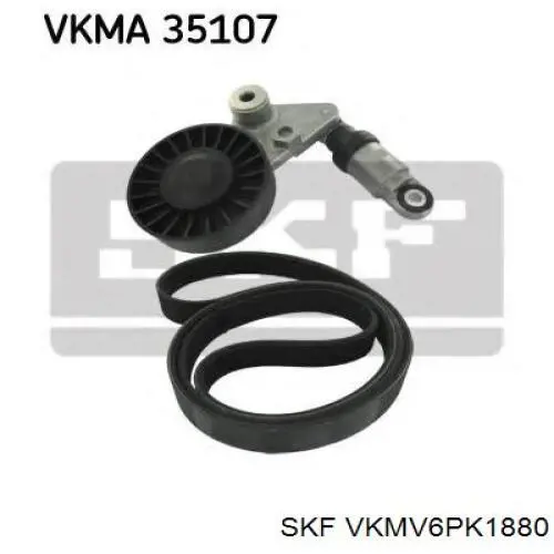 Ремінь кондиціонера SKF VKMV6PK1880