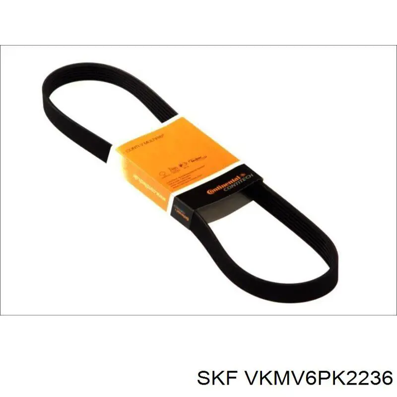 Ремінь генератора VKMV6PK2236 SKF