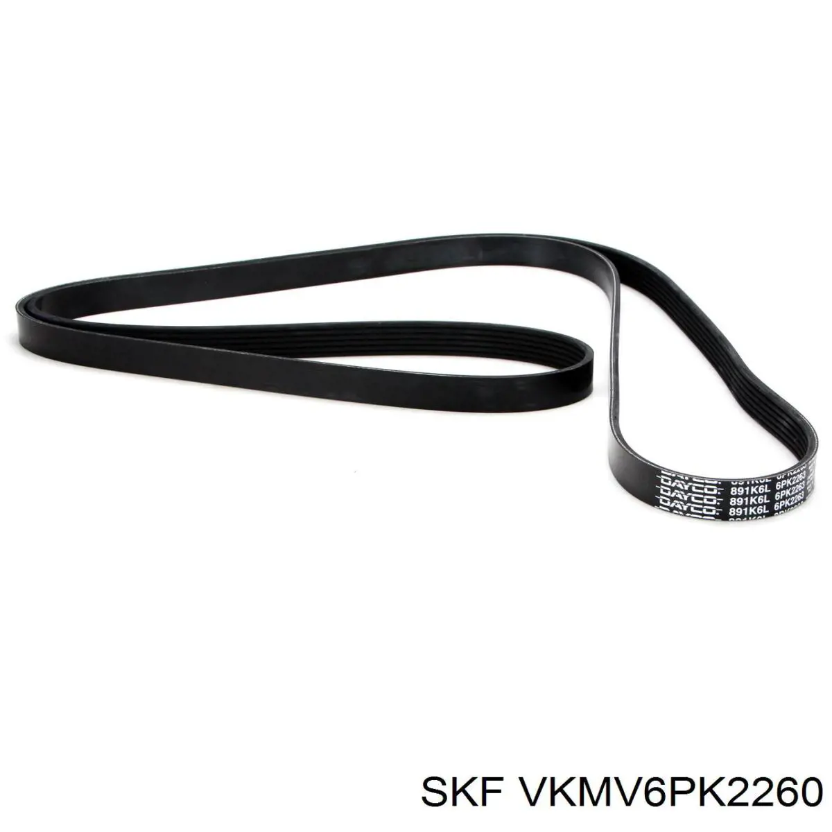 Купити VKMV6PK2260 SKF Ремінь генератора