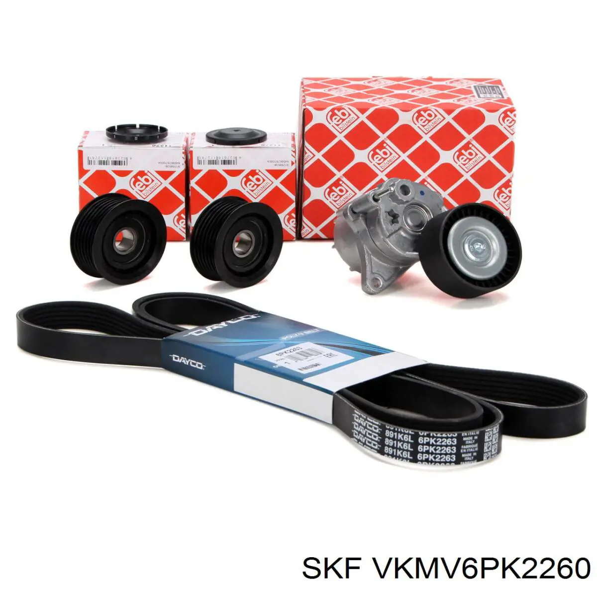 VKMV6PK2260 SKF Поліклиновий ремінь