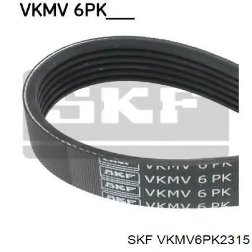 Купити VKMV6PK2315 SKF Ремінь генератора