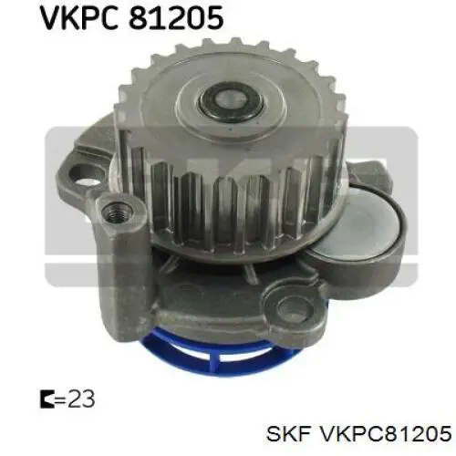 VKPC81205 SKF Насос охолодження