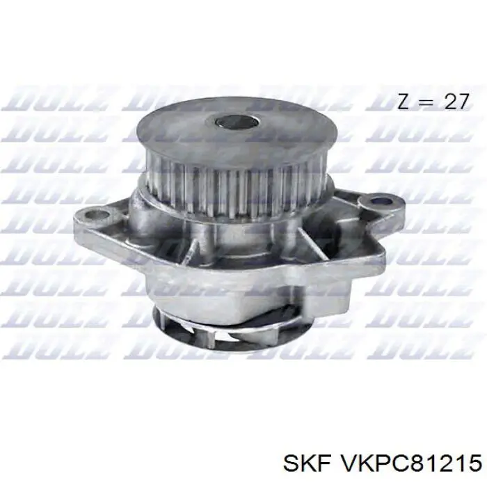Помпа охолодження SKF VKPC81215 ціна, від 36.15 USD