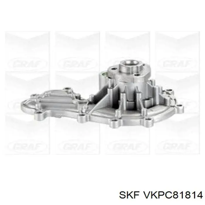 VKPC81814 SKF помпа водяна, (насос охолодження)