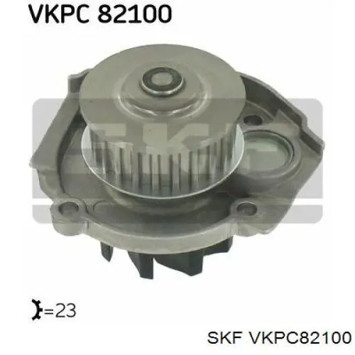 VKPC82100 SKF помпа водяна, (насос охолодження)